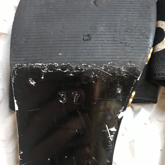 FINAL PRICE 90s CHANEL heeled slides Authentic - Picture 5 of 8